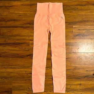 Free People Movement Orange Leggings